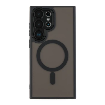 Противоударный Чехол TPU+PC Magnetic Matte Camera Lens with Magsafe для Samsung Galaxy S25+ 5G (S936) Black