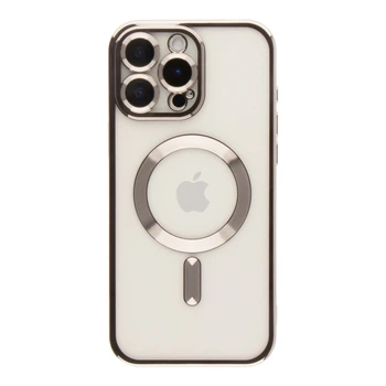 Чохол TPU Metallic Full Camera with Magsafe для iPhone 16 Pro Titan