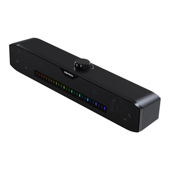 Компьютерная колонка саундбар Fantech GS303 Groove bar 2 Modes (Wired, модуль Bluetooth V5.3) RGB подсветка Black