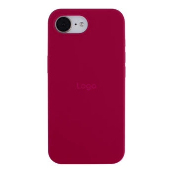 Протиударний Чохол Silicone Case Full Size (AA) для iPhone 16e 37.Rose Red