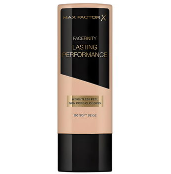 Max Factor Lasting Performance Суперустойчивый тональный крем № 105 "Soft Beige"
