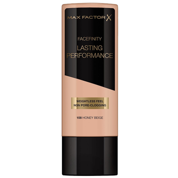 Max Factor Lasting Performance Суперустойчивый тональный крем № 108 "Honey Beige"