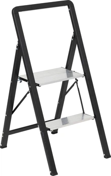 Драбина 5five Simply Smart Easy алюмінієва 2-ступенева чорна (4008838217368)