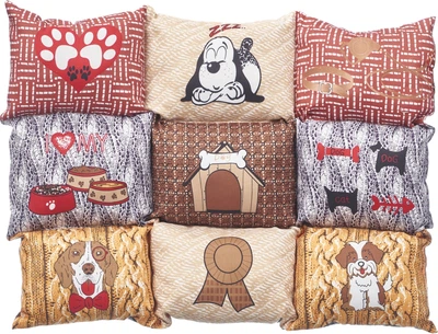 Legowisko dla psów Mascow z antypoślizgowym spodem 55 x 45 cm (5902973462357)