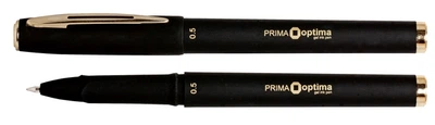 Ручка гелева Optima PRIMA чорнило чорне 0.5 мм пластик (O15638-01)