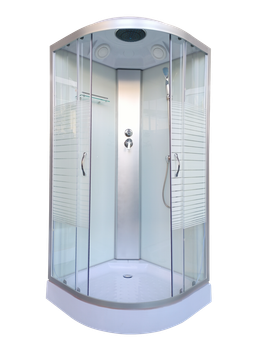 Гідромасажний бокс Vivia 61 BF RC White Line 90х90х210 см з мілким піддоном (А0056118)