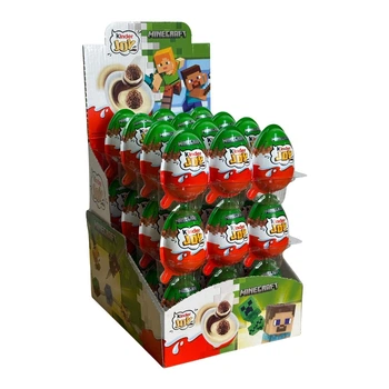 Шоколадне яйце Kinder Joy – Minecraft Кіндер Джой Майнкрафт (колекція 2026) коробка 36 шт х 20 г
