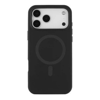 Протиударний Чохол Glow Silicone Case with Magsafe для iPhone 17 Pro Max Black
