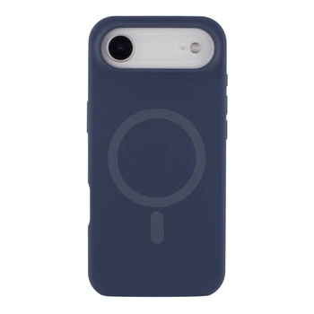 Противоударный Чехол Glow Silicone Case with Magsafe для iPhone 17 Air Dark blue