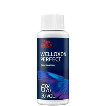 Крем-окислювач для фарбування волосся 20 vol. (6%) Wella Professionals Welloxon Perfect 60 мл