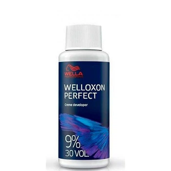 Крем-окислитель Wella Professionals Welloxon Perfect 9% (30 vol.) для окрашивания волос, 60 мл