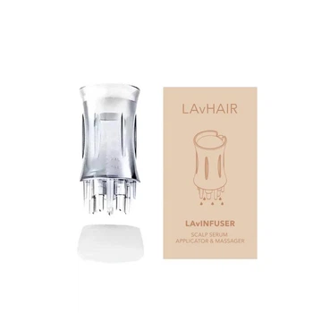 Аплікатор-масажер для шкіри голови з резервуаром LAvHAIR LAvINFUSER
