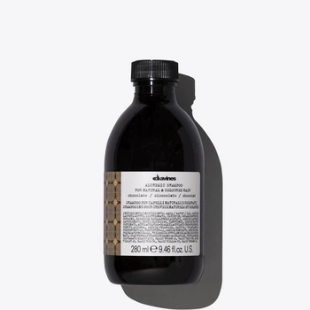 Шоколадный оттеночный шампунь для усиления цвета Davines Alchemic Chocolate Shampoo For Brown And Black Hair 280 мл