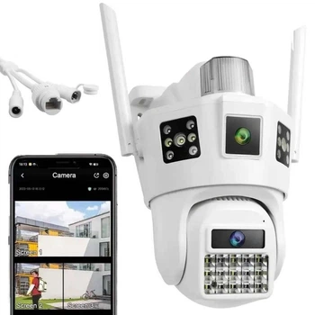 WiFi камера видеоспостереження 12Мп SD 39 з нічним баченням та ІЧ-підсвічуванням (6598-7861)