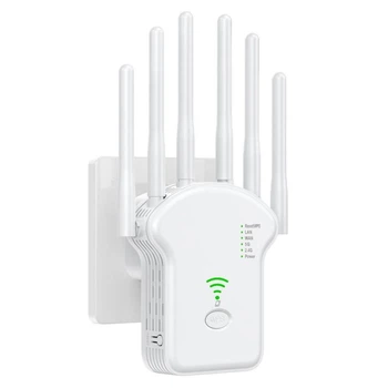 WiFi репитер 2,4 ГГц 300 Мбит/с с 4 антеннами (6598-8408)