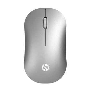 Бездротова миша HP DM10 з Bluetooth і 2.4G, 1600 DPI, для офісу та ноутбука Silver