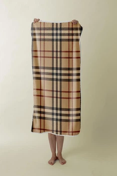 Рушник з принтом «Burberry» Берберрі - 70*140 см