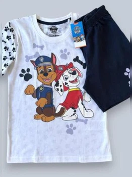 Піжама дитяча для хлопчика Nickelodeon Paw Patrol 122-128р Біло-синій (1109)