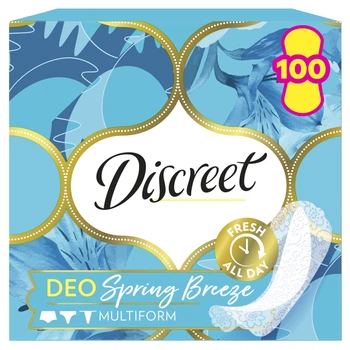 Ежедневные прокладки Discreet Deo Spring Breeze 100 шт (8006540222645)