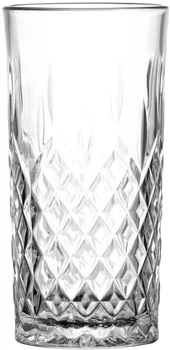 Набір склянок високих Ardesto Alba скло прозорі 356 мл х 6 шт (AR2635ABS)
