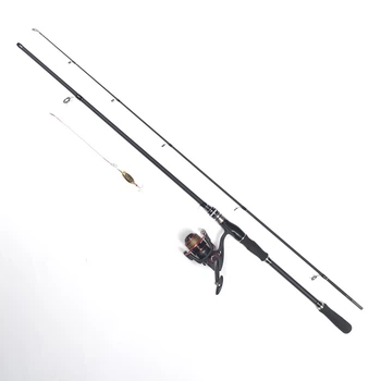 Спиннинг в сборе с катушкой полный комплект на щуку Weida Expert 2.1м 5-28г + Weida WB 2000
