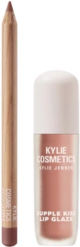 Набір Kylie Cosmetics Supple Kiss and Precision Рідка помада Supple Kiss Lip Glaze 3 мл +  Олівець для губ Precision Pout 1.14 г (4064941154112)
