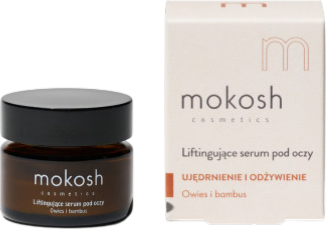 Сироватка для зони навколо очей Mokosh Cosmetics Owies i Bambus підтягуюча 15 мл (5902729036535)