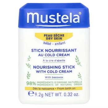 Питательный стик с холодным кремом, Mustela, Baby, 9,2 г