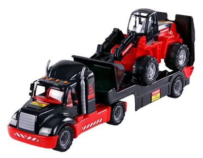 Торпедна вантажівка Cavallino Mammoth з бульдозером масштаб 1:16 1236MT01 (8719214076085)