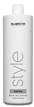 Mus do włosów Subrina Professional Style Define Blow-Dry Defining Lotion 1 l (4260446014825)