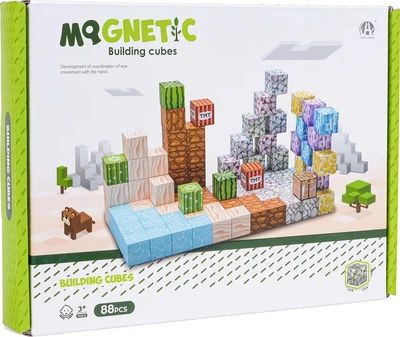 Конструктор магнітний 3D 88 елементів ZKL.CH1318 (5903864973983)