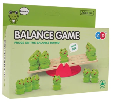 Gra zręcznościowa Balansująca Żaba ZGR.ZD-038B (5903864947083)