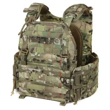 Плитоноска Falcon XL PRO Multicam з функцією швидкого скидання МОЛЛІ PL-028
