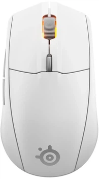 Mysz SteelSeries Rival 3 Gen 2 Wireless/Bluetooth White (5707119062251)