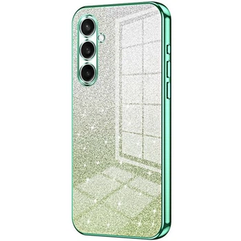 Защитный чехол Deexe Sparkles Cover для Samsung Galaxy A57 (A576) - Green