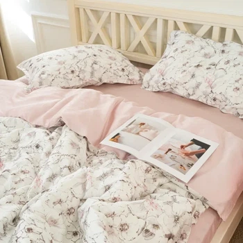 Комплект постельного белья евро Tencel т-05