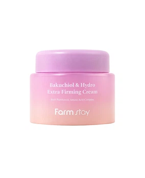 Крем для лица с бакучиолом Farm Stay Bakuchiol & Hydro Extra Firming Cream