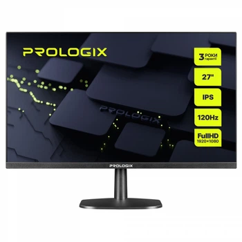 Монитор Prologix 27" p2725hv ips Black 120Hz
