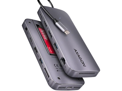 Док-станція для ноутбука AXAGON USB 12в1 (HMC-12GM2)