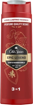 Чоловічий гель-шампунь для душу 3в 1 Old Spice Epic Legend, 400 мл