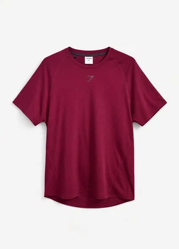 Спортивна футболка Gymshark a4a9g1c57 3XL бордова (100005925)