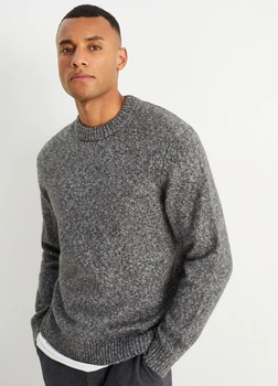 Вязаный свитер C&A 2210723c37 XXL серый (100005947)