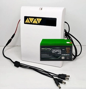ДБЖ для роутера 36 ват 24000 mAh (76Wh) LiFePО4