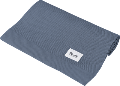 Плед бамбуковий Lionelo Bamboo Blanket 75x100 см Blue (LO-BAMBOO BLANKET BLUE)