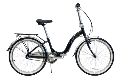 Сложный велосипед WINNER IBIZA (2024) 24" One-Size черный
