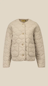 Куртка однотонная женская LAWA WBC02500 L Бежевый shop (2000999458620)