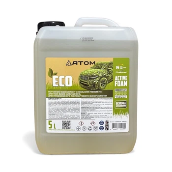 Активная пена для мойки авто ATOM ECO 5л