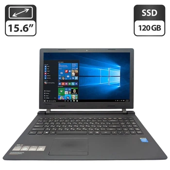 Ноутбук Lenovo B50-10 / 15.6" (1366x768) TN / Intel Celeron N2840 (2 ядра по 2.16 - 2.58 GHz) / 8 GB DDR3 / 120 GB SSD / Intel HD Graphics / WebCam / DVD-ROM б/у