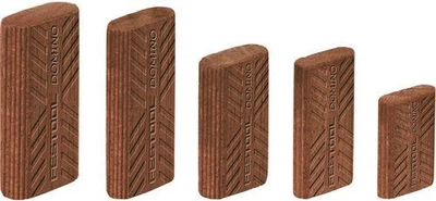 Вставний шип DOMINO. деревина Sipo D 10x50/85 MAU