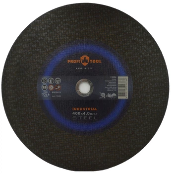 Круг отрезной по металлу PROFITOOL INDUSTRIAL 400x4,0x25,4 мм (72034)